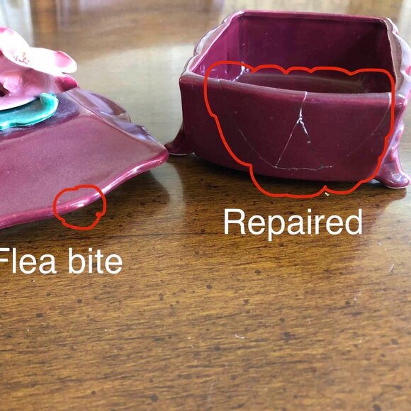 California pottery - Johannes Brahm floral lidded trinket box - Picture 12 of 12